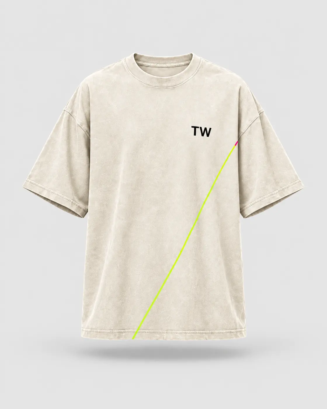 Cream TABOO TW essentials T-shirt